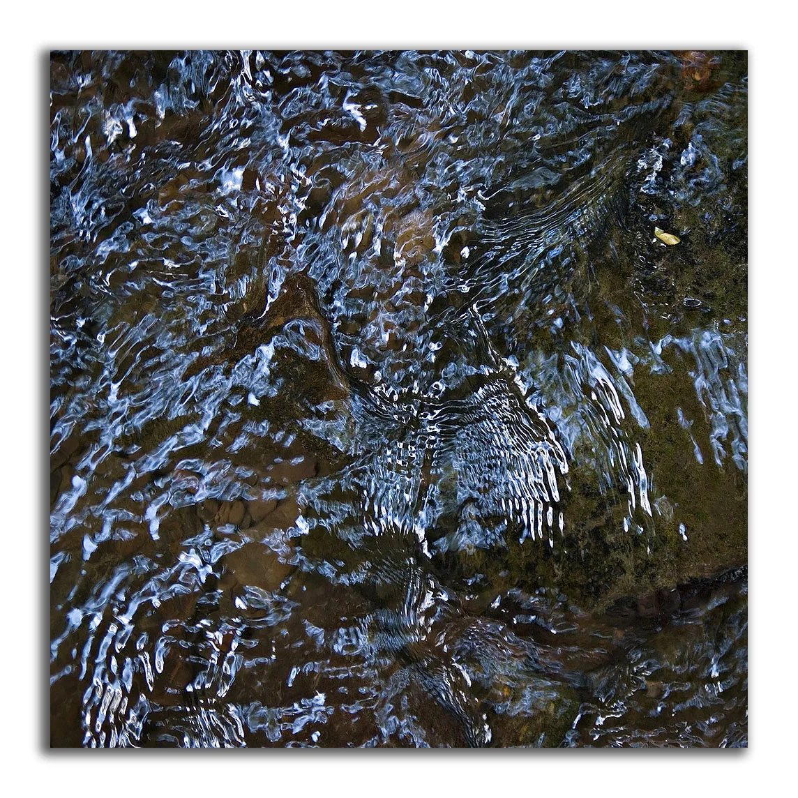Creek Bed Abstract #52 - Shaken, Not Stirred