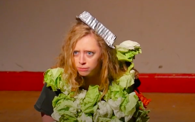 Pizza Salad in "Pizza Salad" sketch