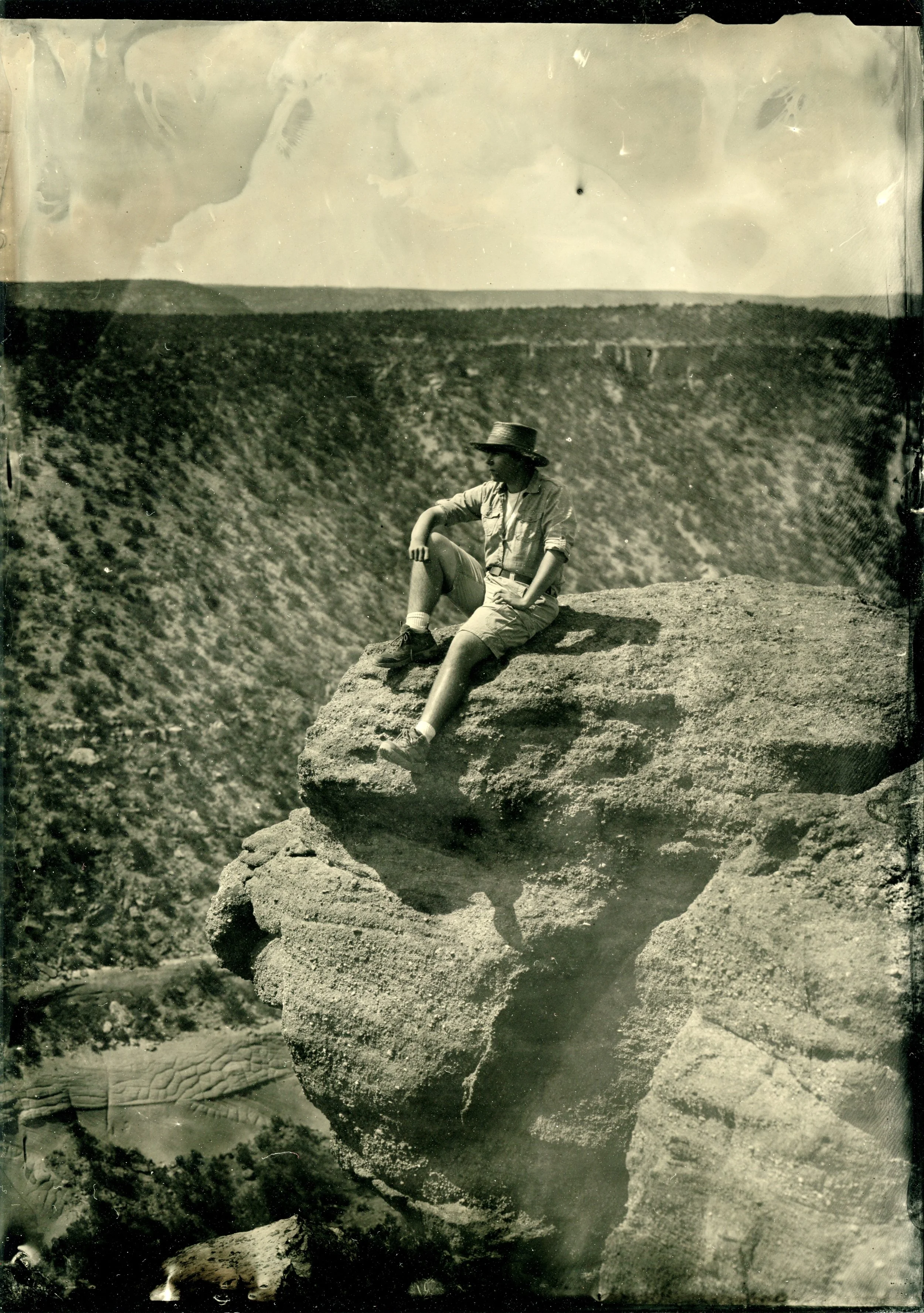    Will at Yellow Jacket Canyon  5x7 8/24/2018  