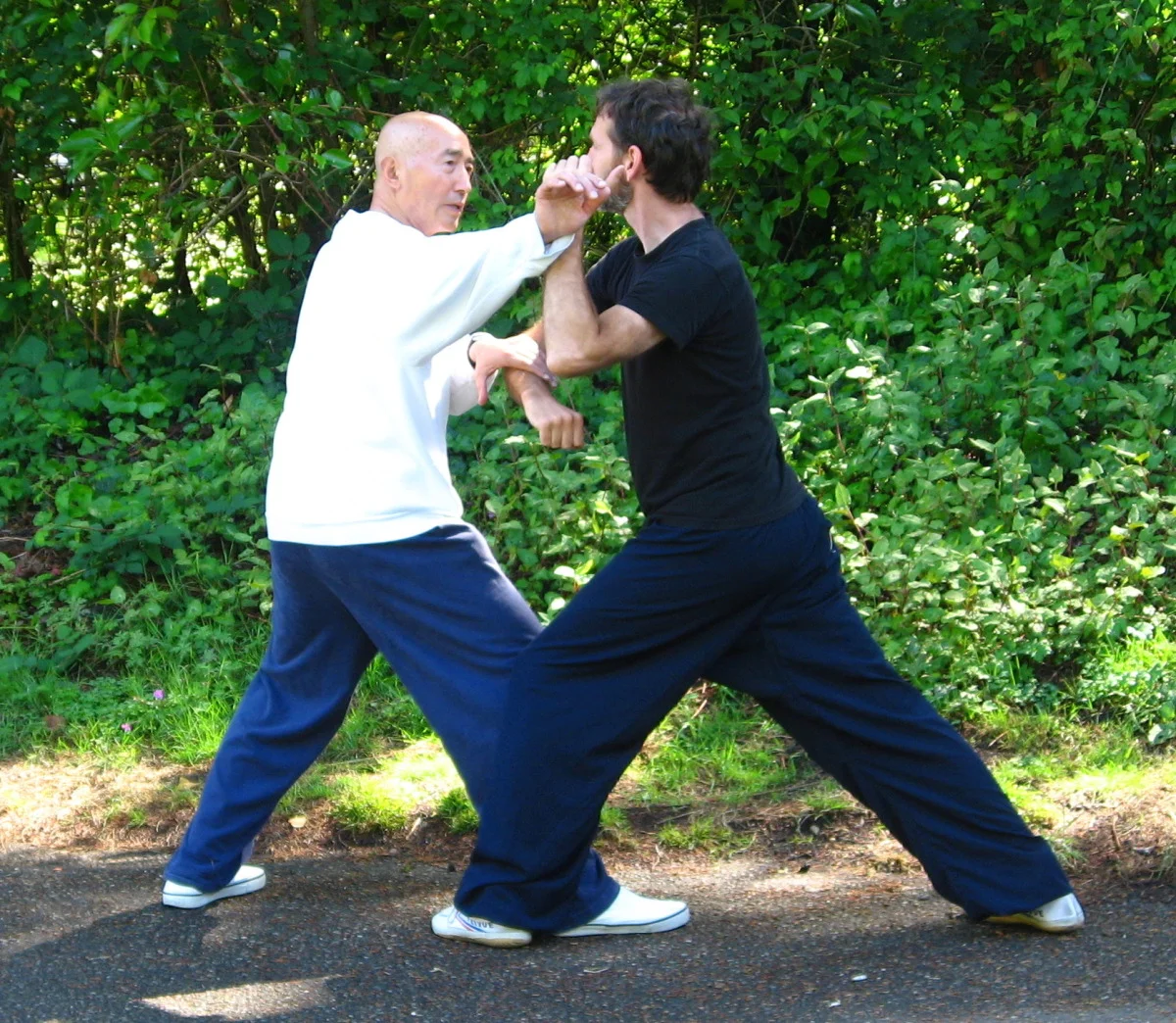 George Xu with Scott
