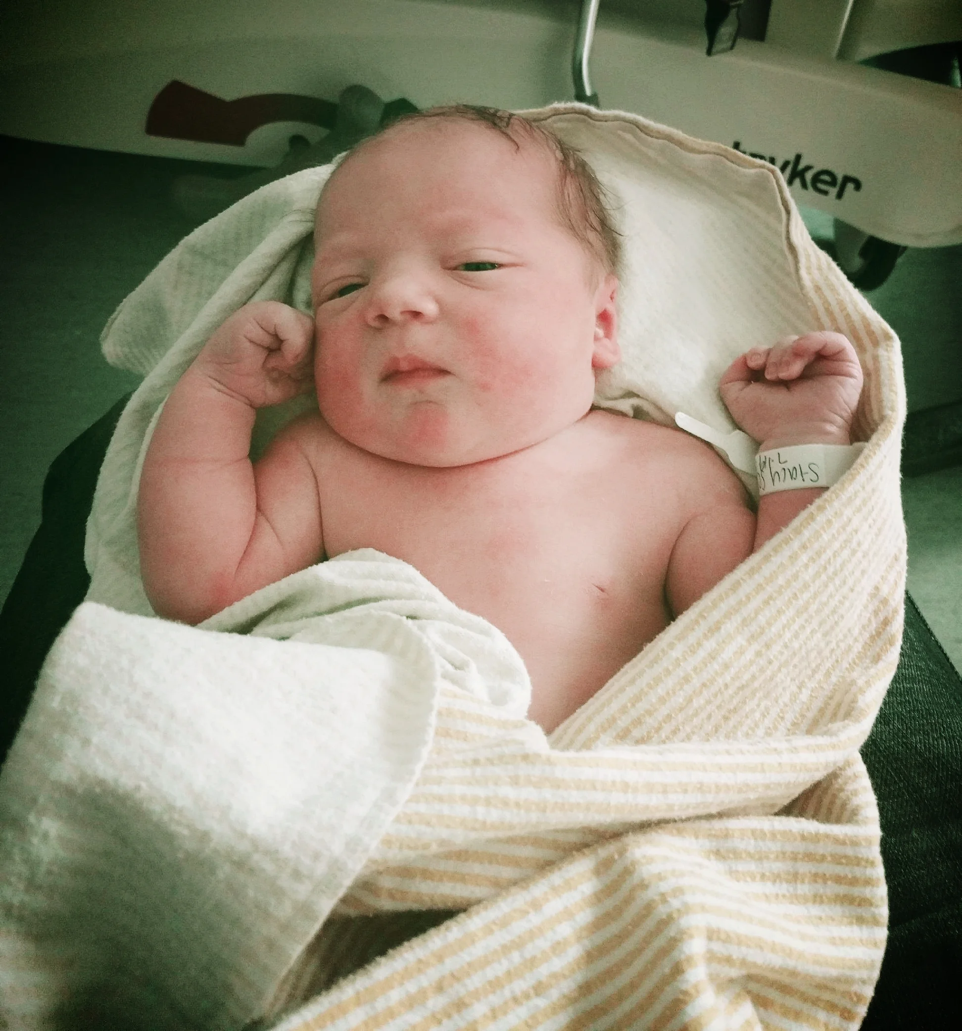 Welcome baby boy Ransom Schnaare!