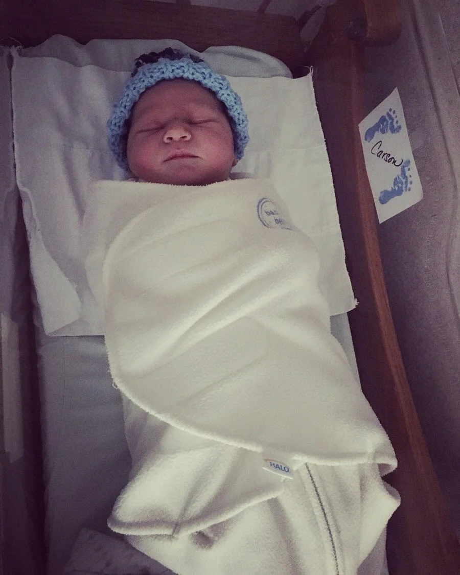 Welcome baby boy Carson Jon Custer!