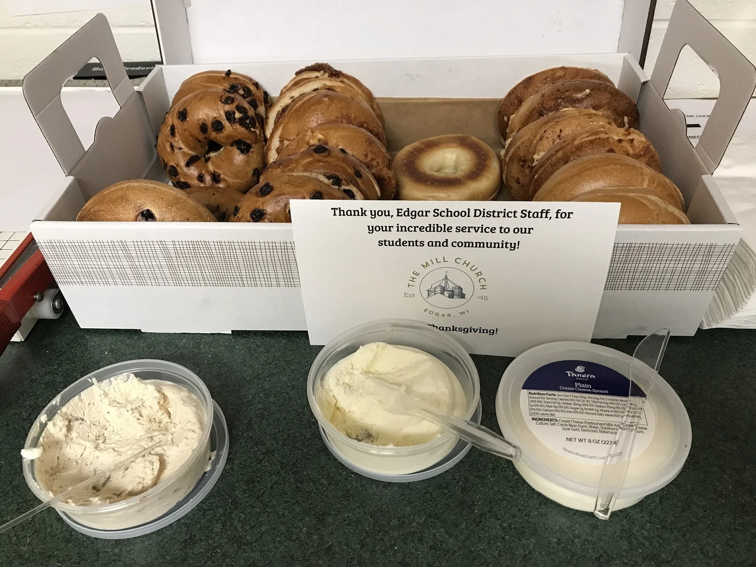 Celebration - Edgar School Thanksgiving Breakfast Outreach 