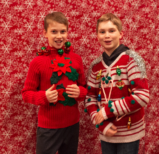 Ugly Sweater Contest