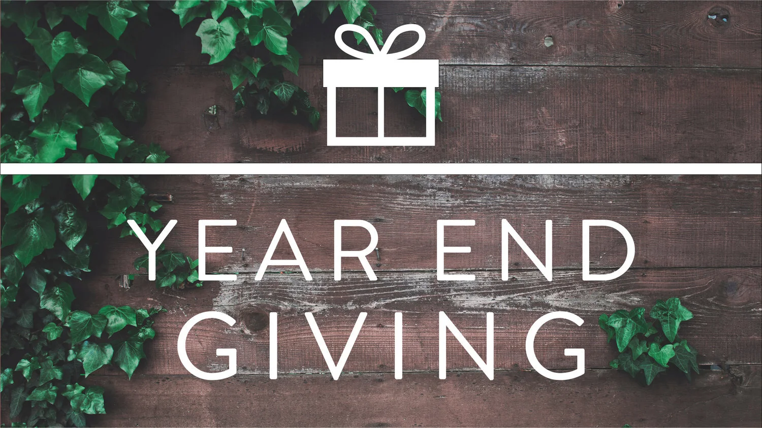 Year-end Giving