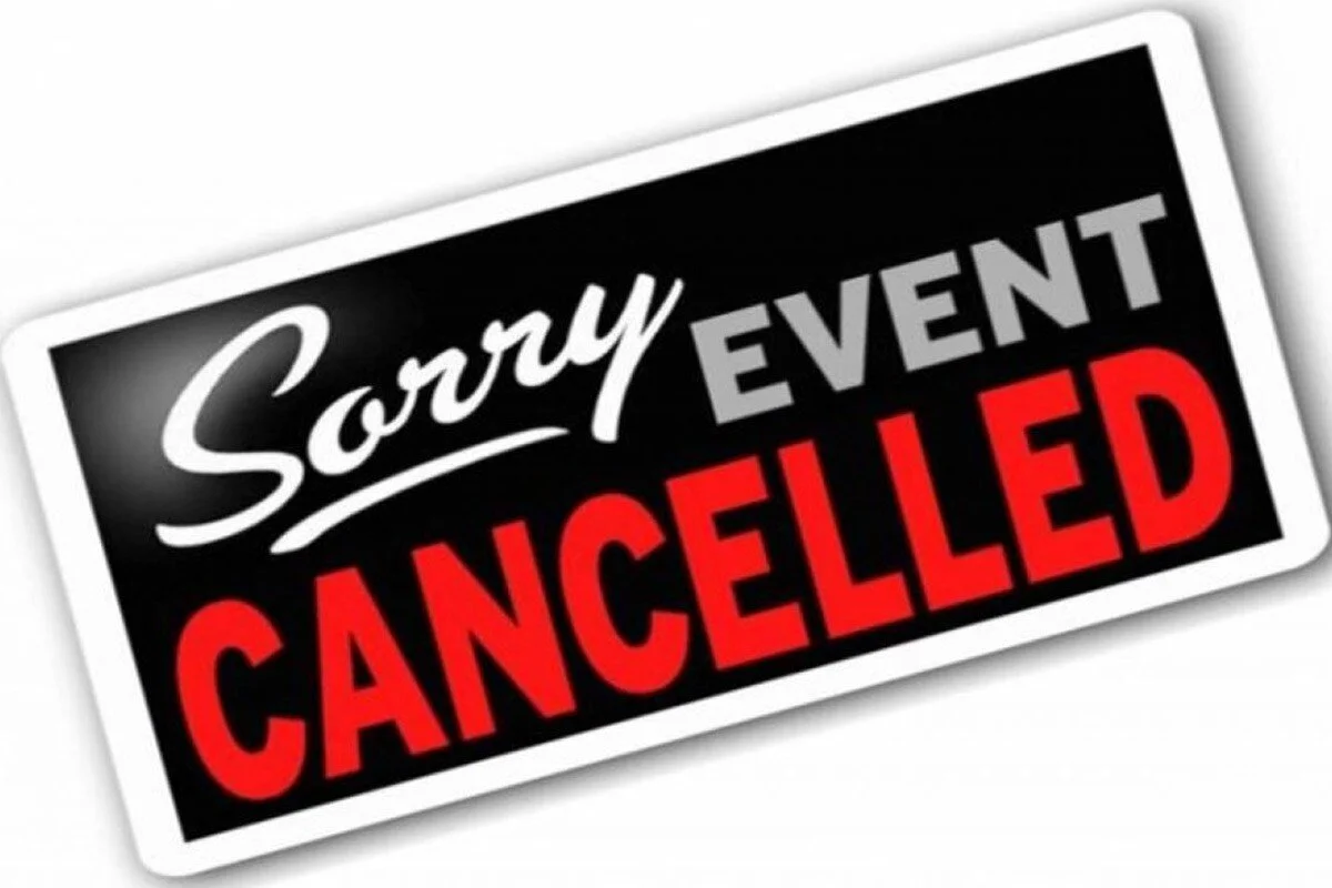 Fish Boil Cancelled