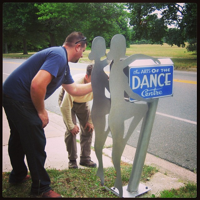 Stainless Steel Ballerina Mailbox
