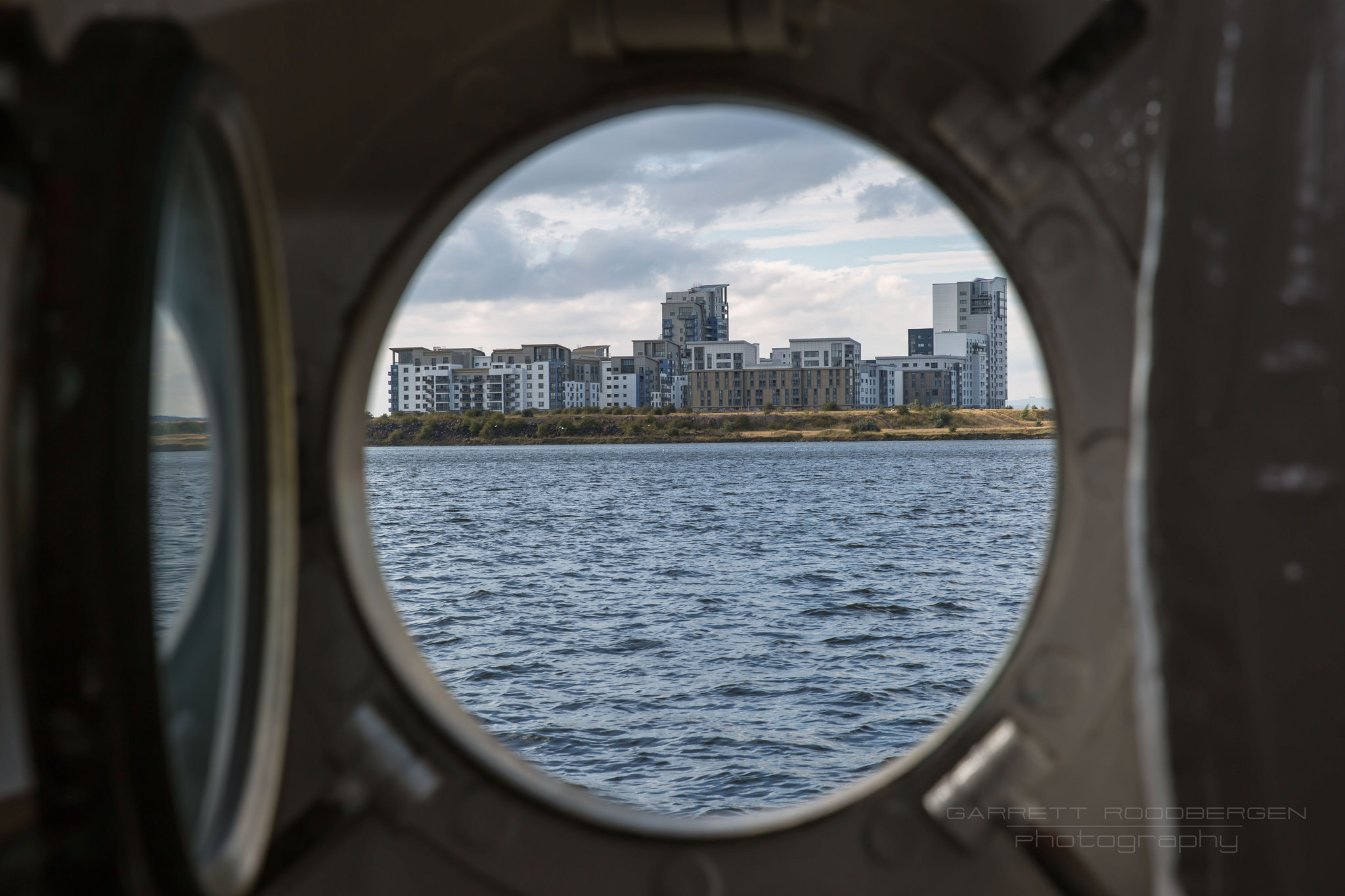 Through Port Hole #britannia #yacht #royal