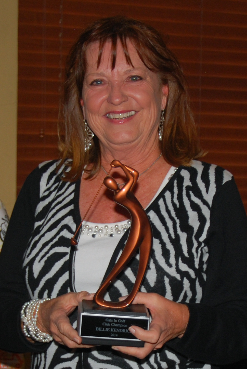 Billie Kendrick - 2014 Club Champion