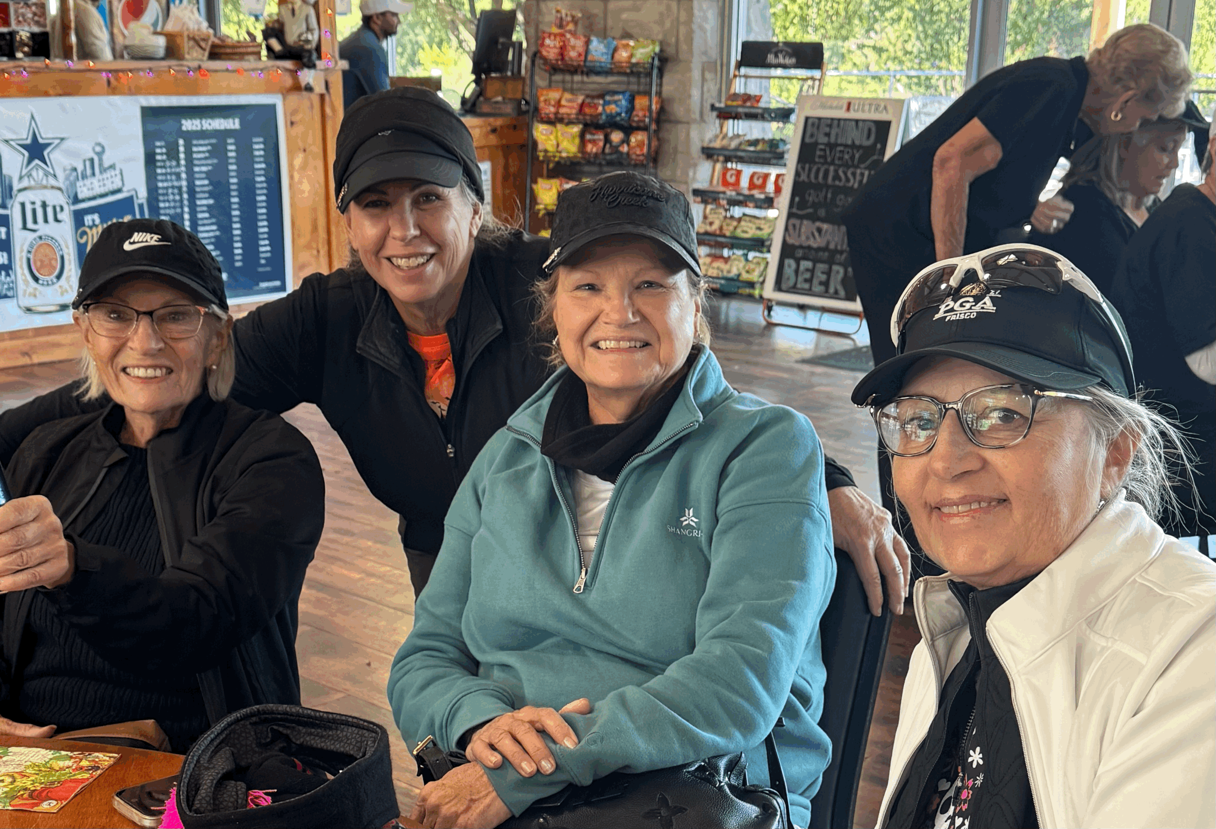 2025 Halloween - Edie C, Michalyn R, Dayle B, Brenda BW