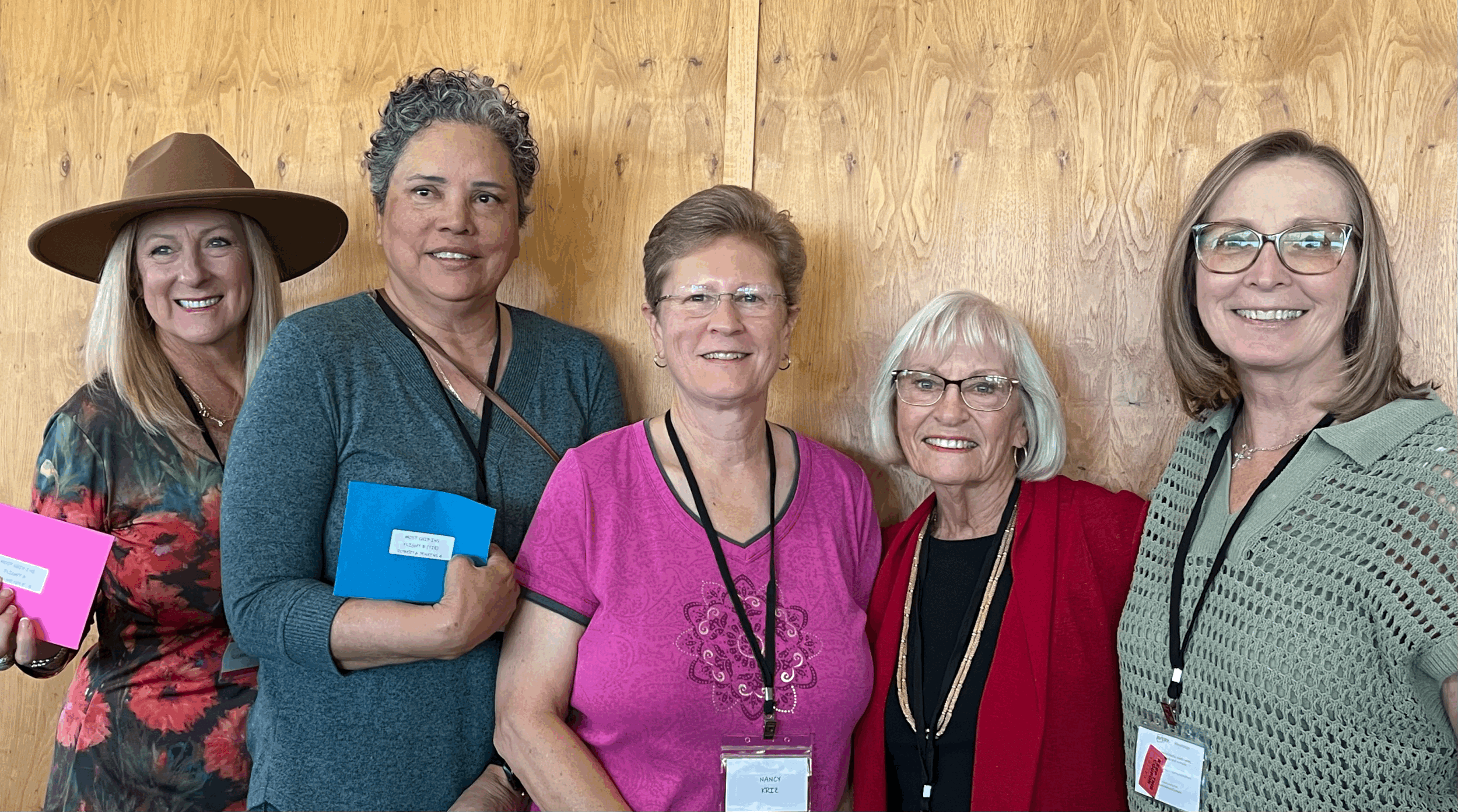 2025 Luncheon - Suzanne C, Roberta J, Nancy K, Edie C, Janet S