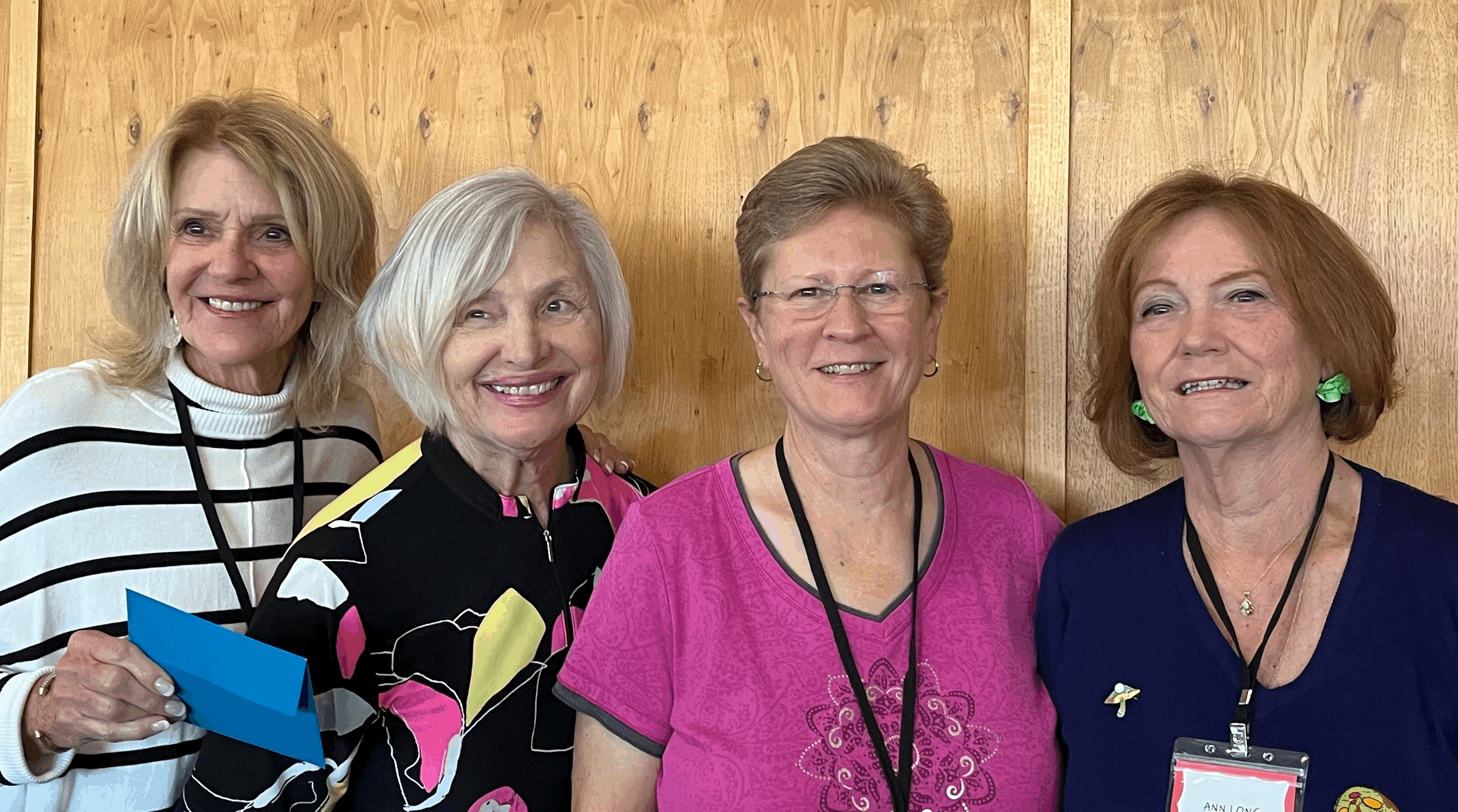 2025 Luncheon - Carolyn B, Kathy B, Nancy K, Ann L