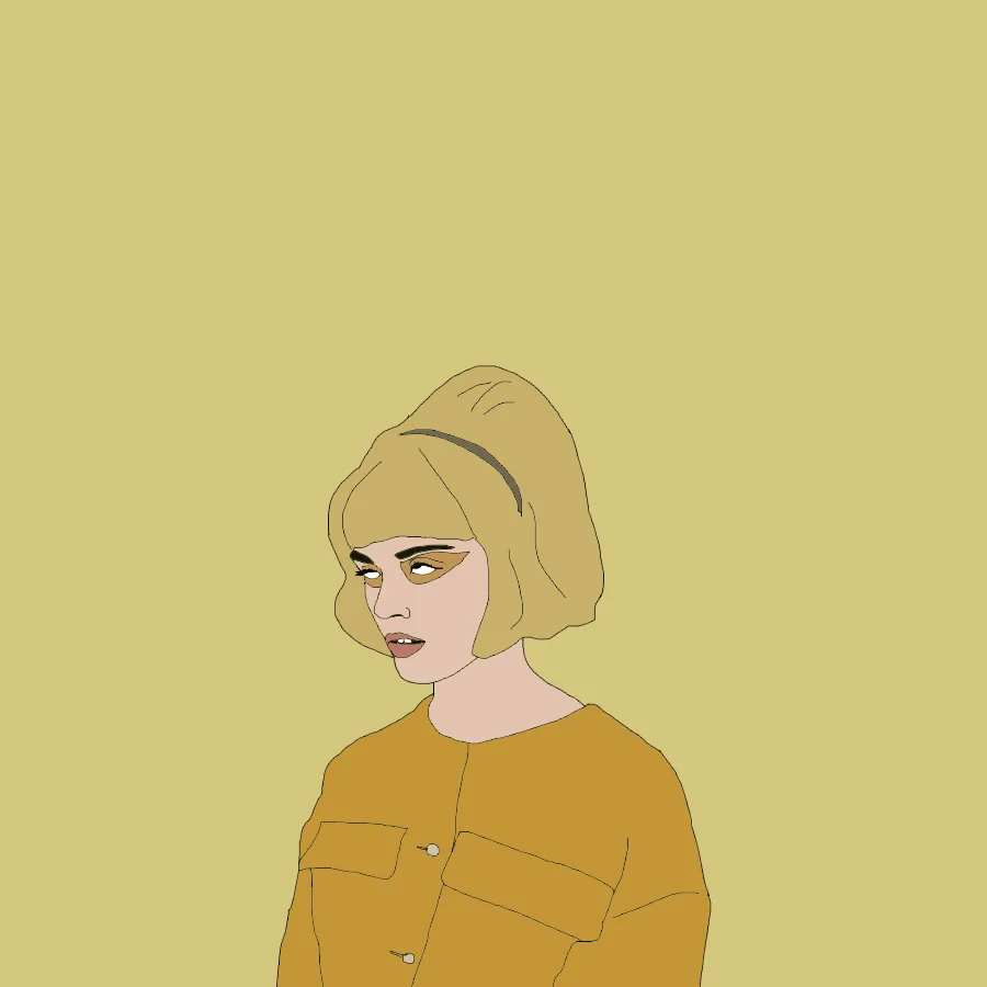 Yellow Gal (Based on 'Monochromatic' by Amanda Jasnowski) — May 2017