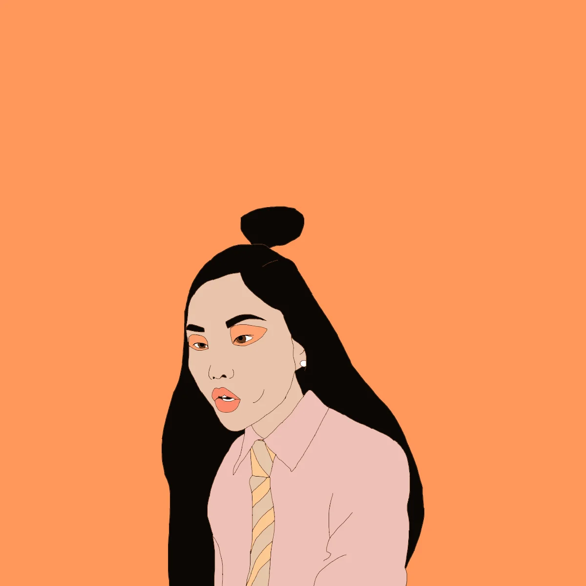 Pink Gal (Based on 'Monochromatic by Amanda Jasnowski) — May 2017