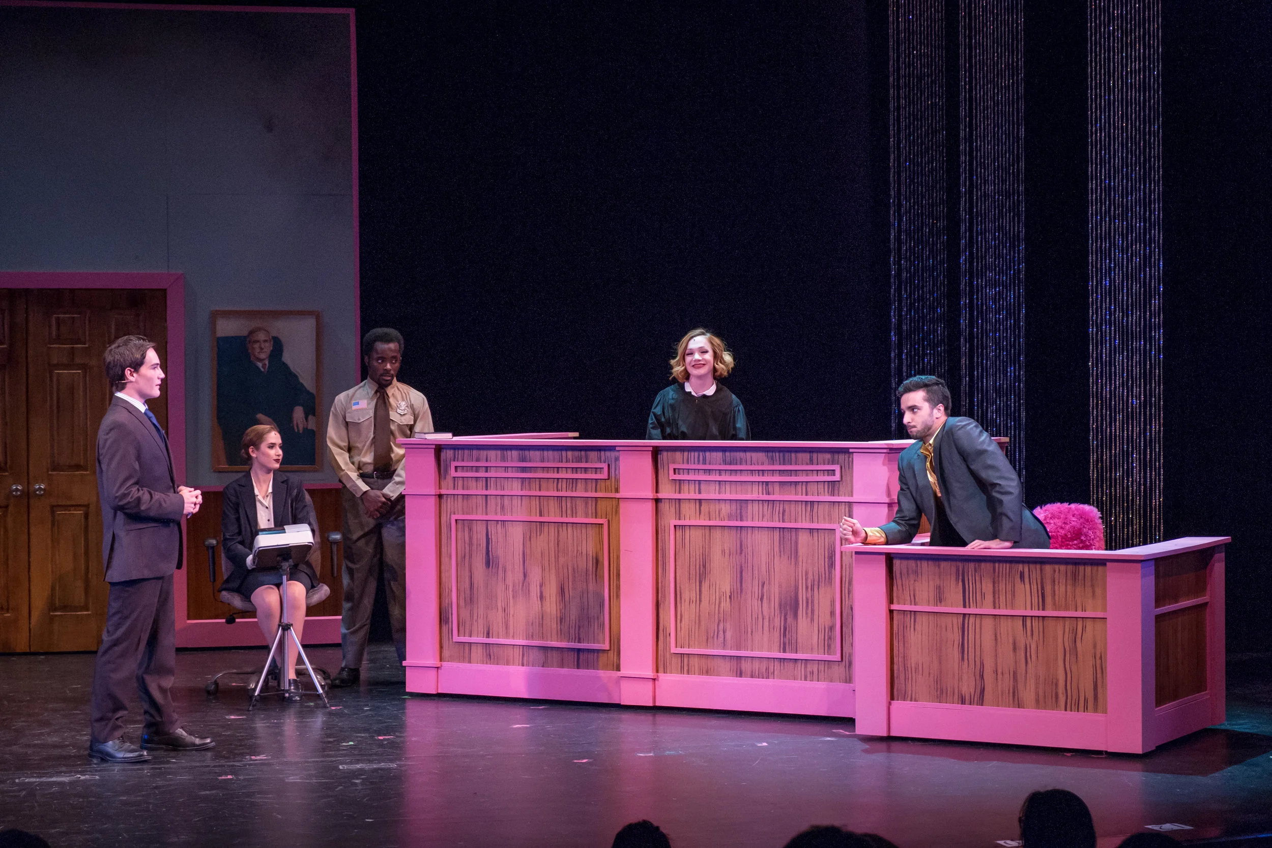 Judge/Witness Stand