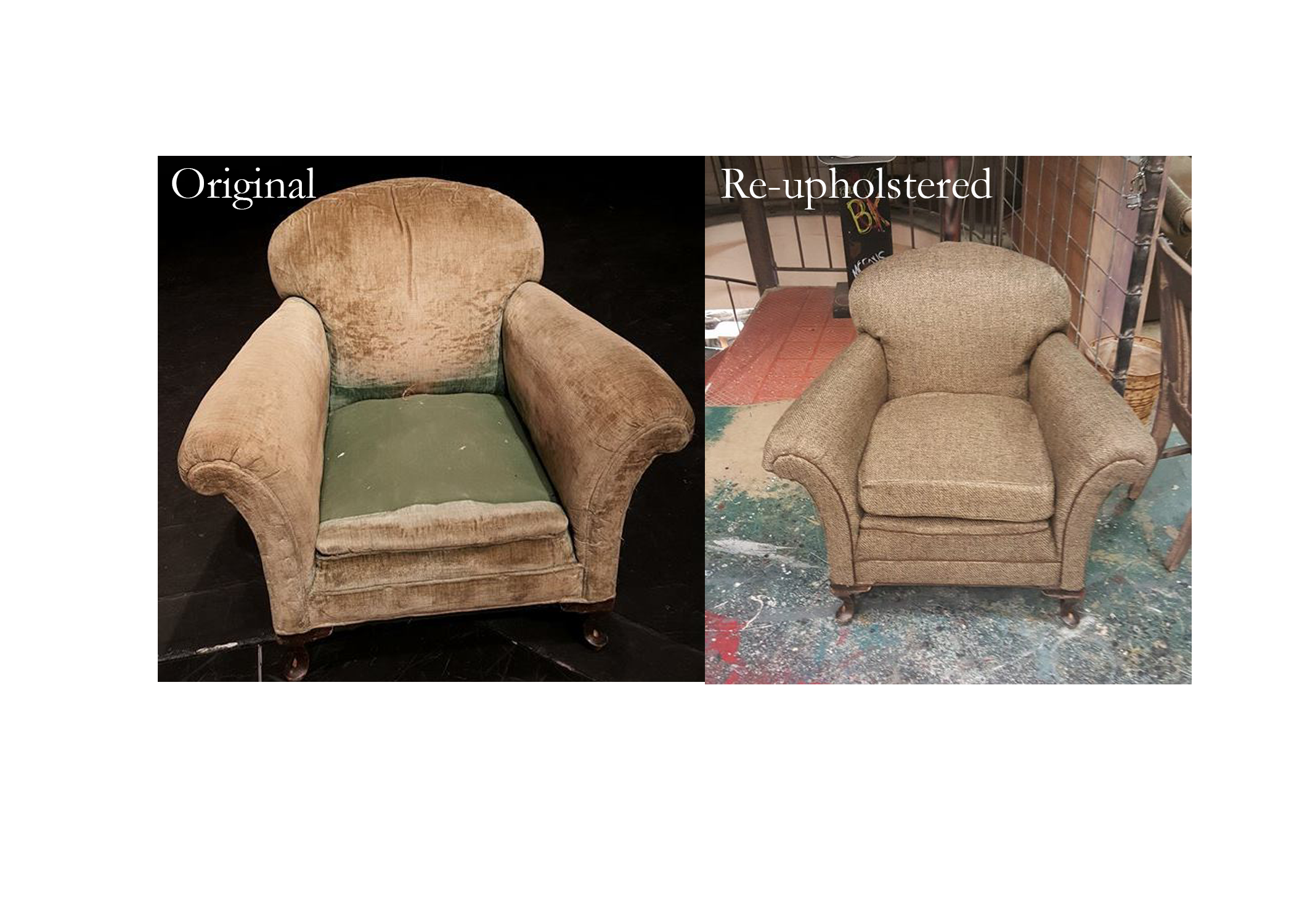 Armchair Re-upholstery