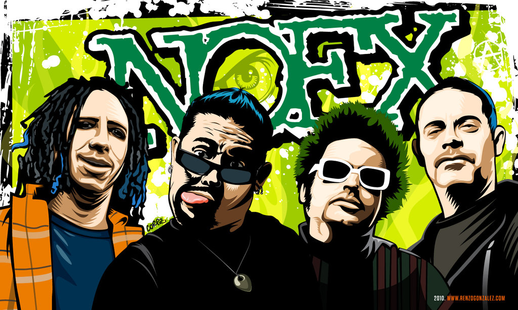 What is there to say about NOFX that hasn’t already been answered with a snarky retort from Fat Mike himself? Pop punk’s most famous mohawked bassist and his crew have been at it for three decades and counting, during which time they’ve burned more bridges than most people would have the time to build. But if you listen to the opening salvo of “Six Years On Dope” — during which Mike and guitarist Eric Melvin bicker over who’s going to do “the yell” — you’ll swear these merry pranksters are just getting started. Maybe that’s what makes First Ditch Effort such an appealing name for the band’s upcoming 13th (!) studio album. As with most things NOFX, this one’s not a “goodbye” or a “see you later” but a triumphant “fuck you!” to anyone who thought these guys didn’t have another world-beater left in ‘em. It just took a bit longer to squeak out than all the others; as the first NOFX album since 2012’s Self/Entitled , it comes after the longest gap in the band’s history.