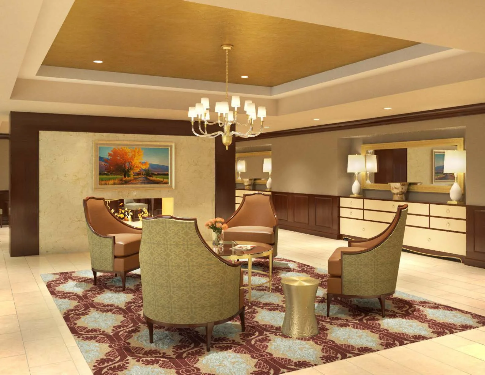 Gateway Condos - Salt Lake City, UT. Lobby Renovation