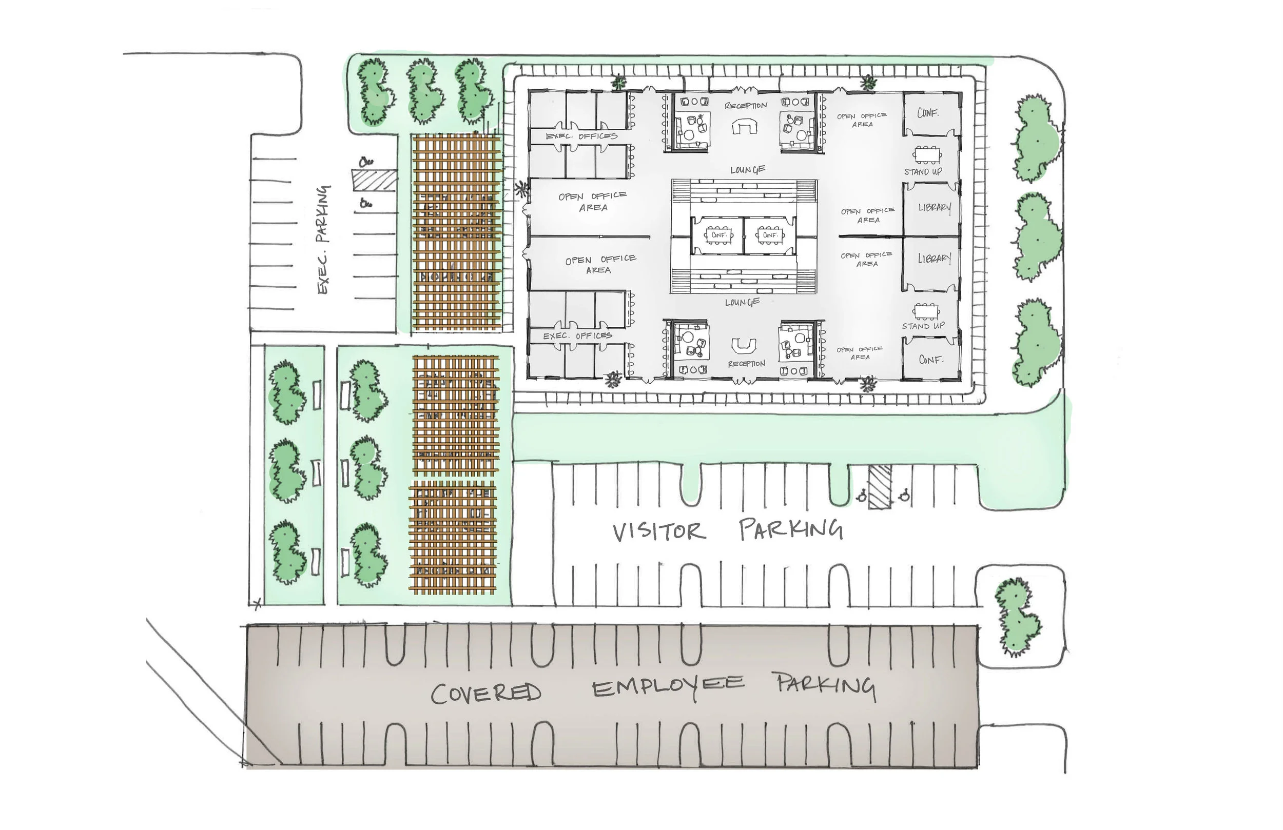 Red Brick Building - Office Charrette