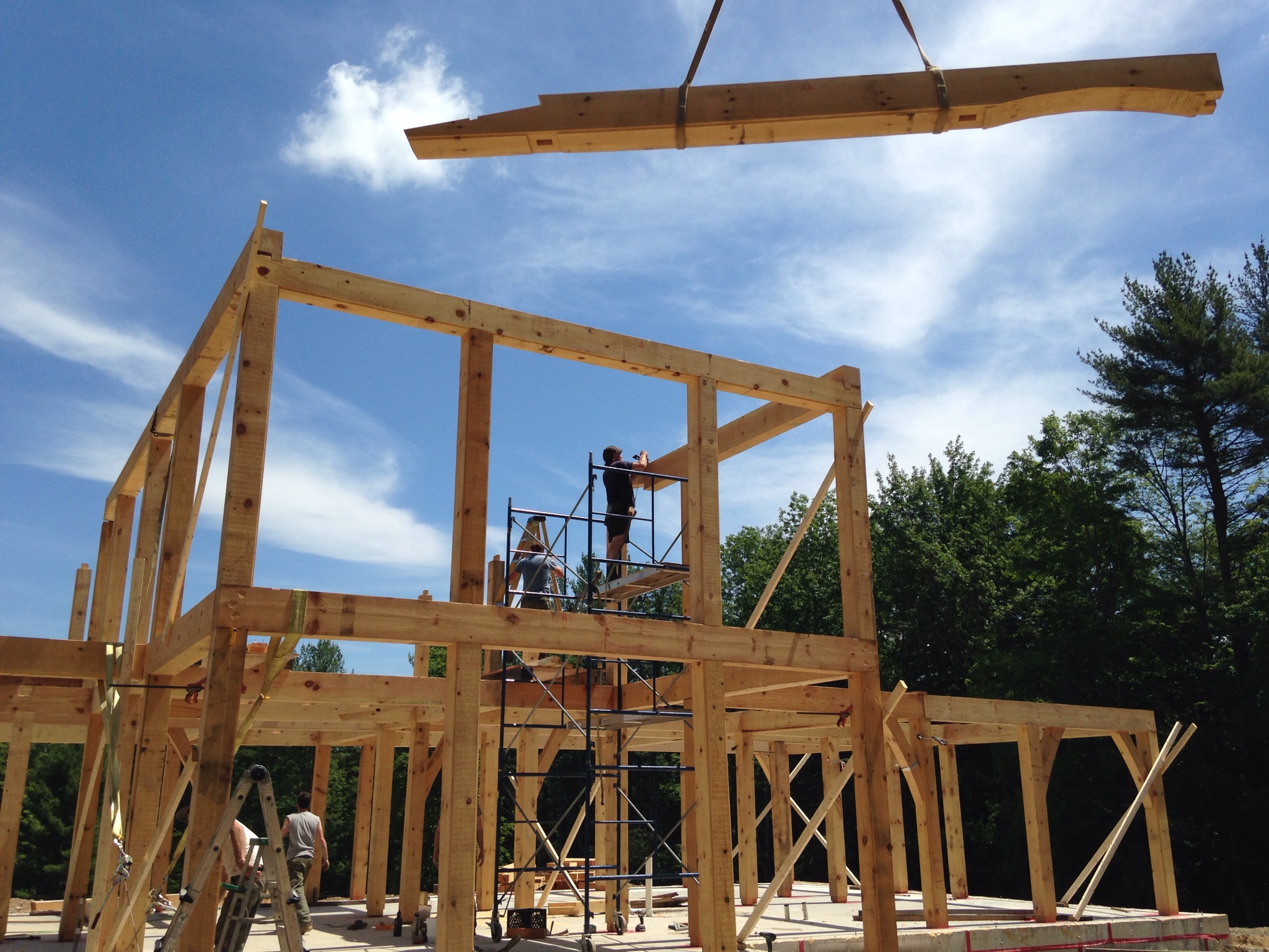 Straw Bale and Timber Residence