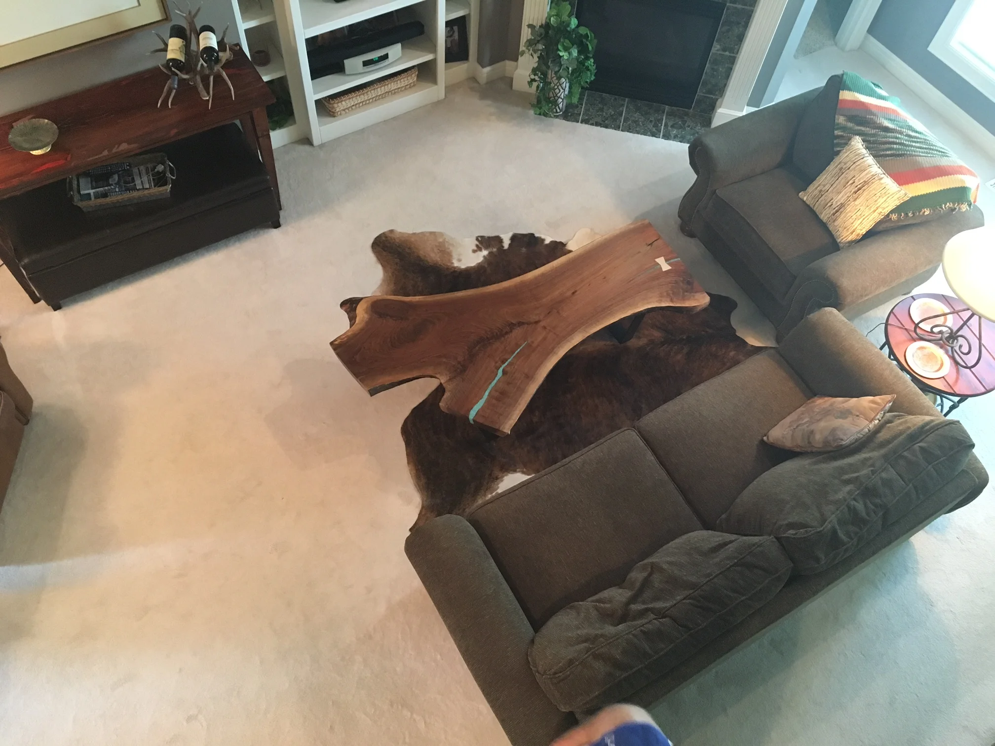 Black Walnut Live Edge Coffee Table