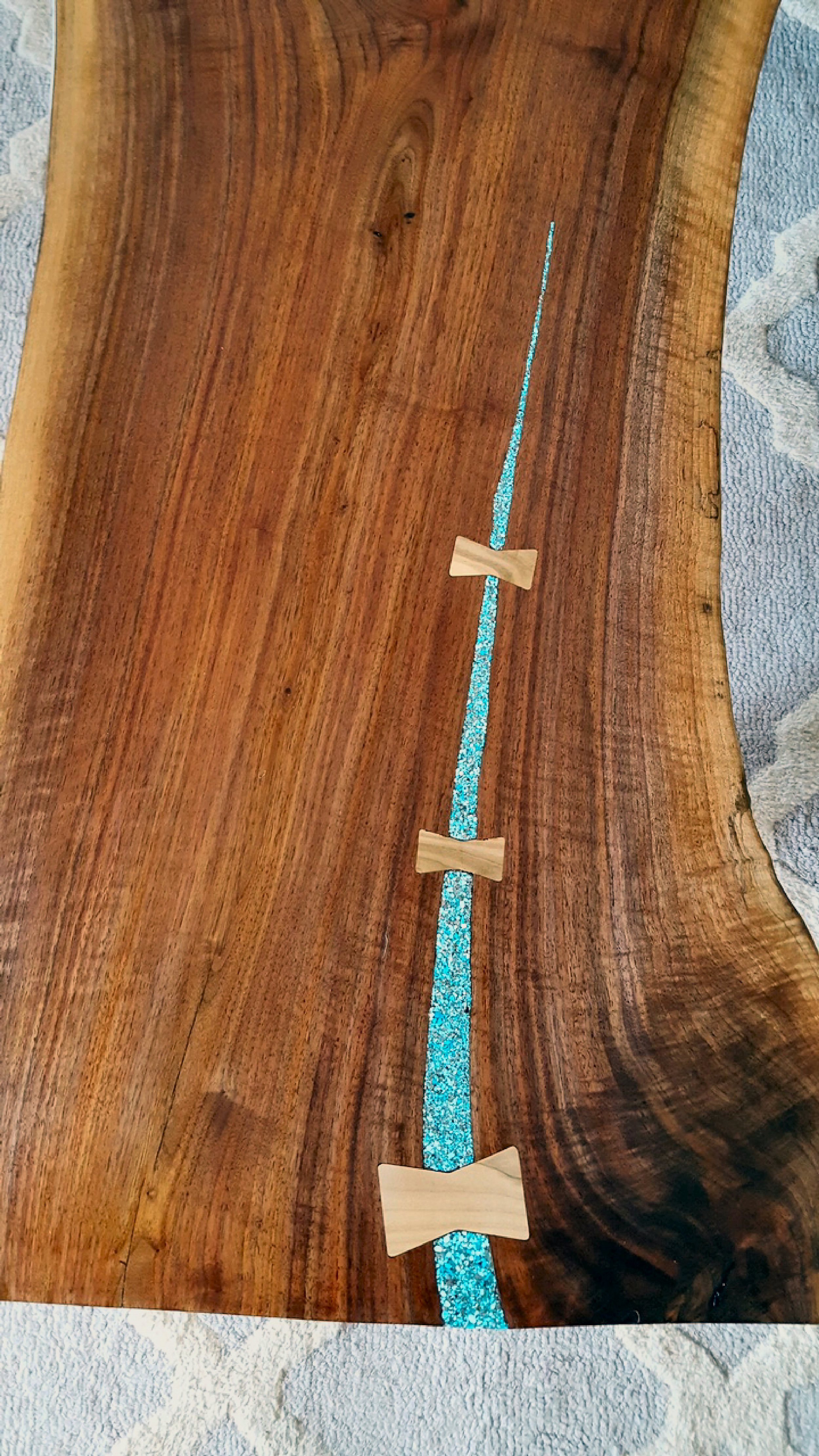 Turquoise Inlay with Bowties