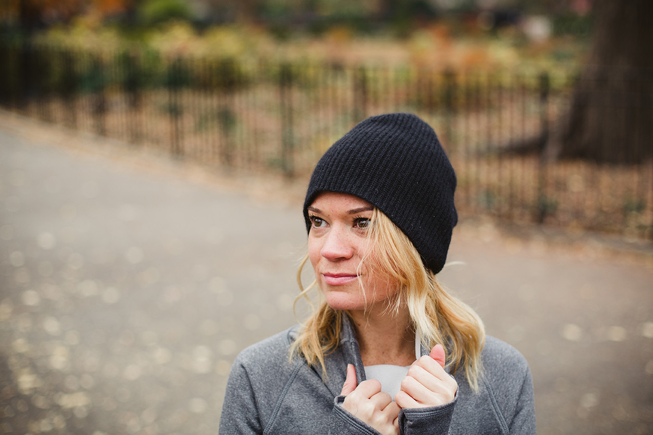  A beanie will trap heat and cover up your bed head on the way to an early class. 