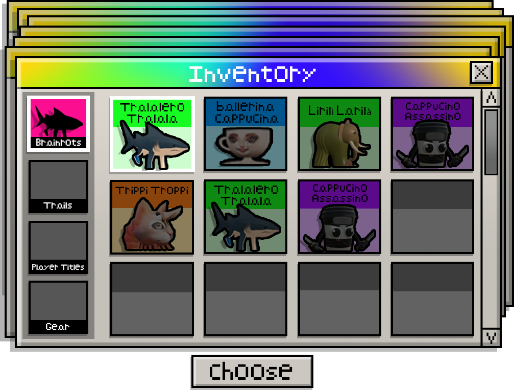 Inventory UI