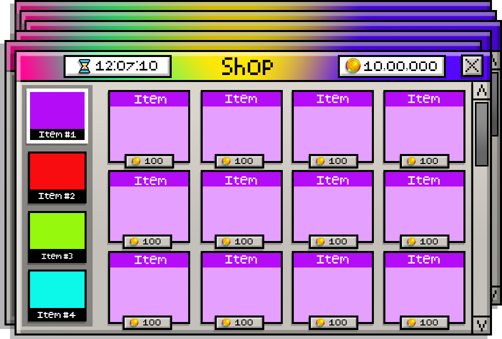 Shop UI