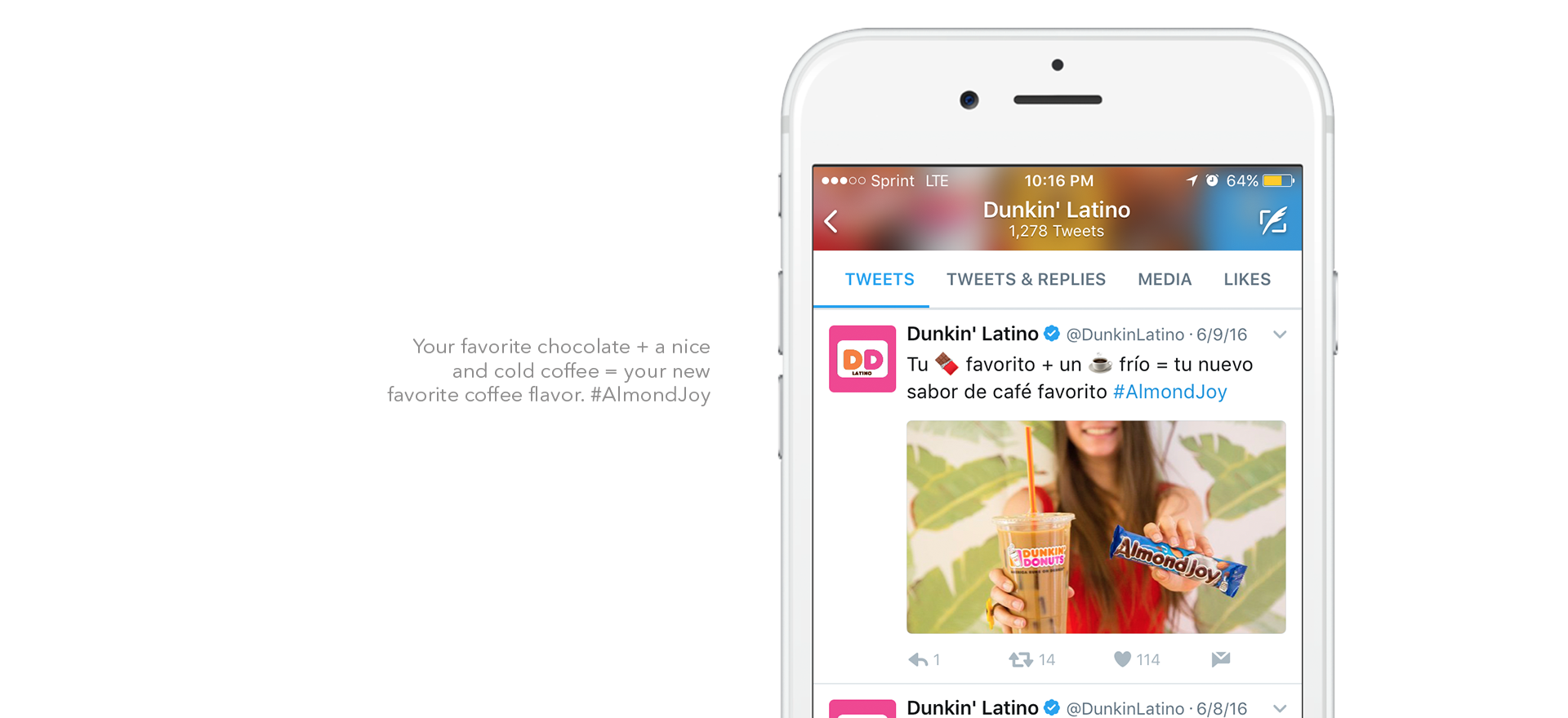 Dunkin' Latino • Social Media • Illustration/Animation • Zubi Advertising • 2016