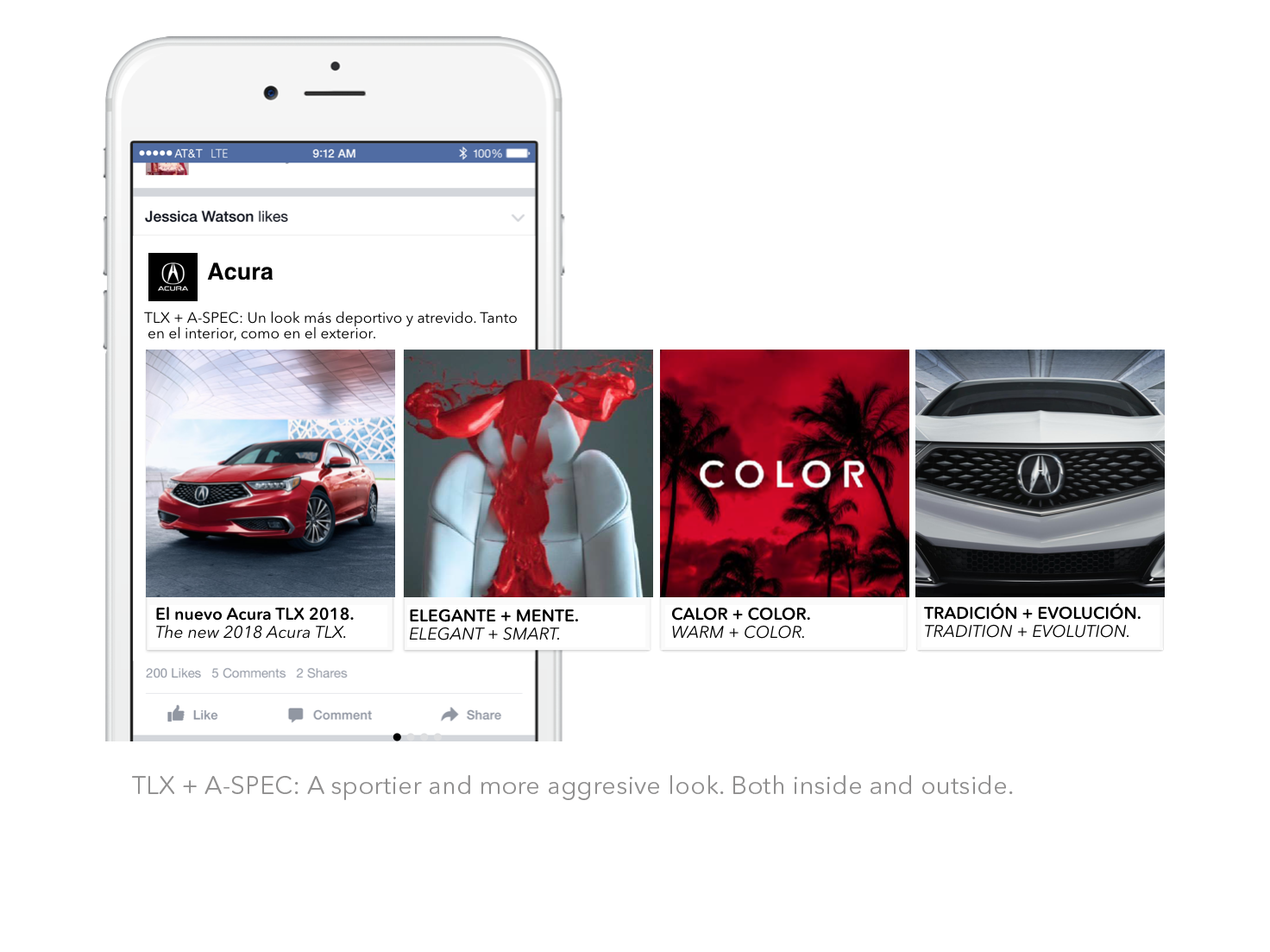 ACURA • 2017 • TLX LAUNCH • FB CAROUSEL • ORCI