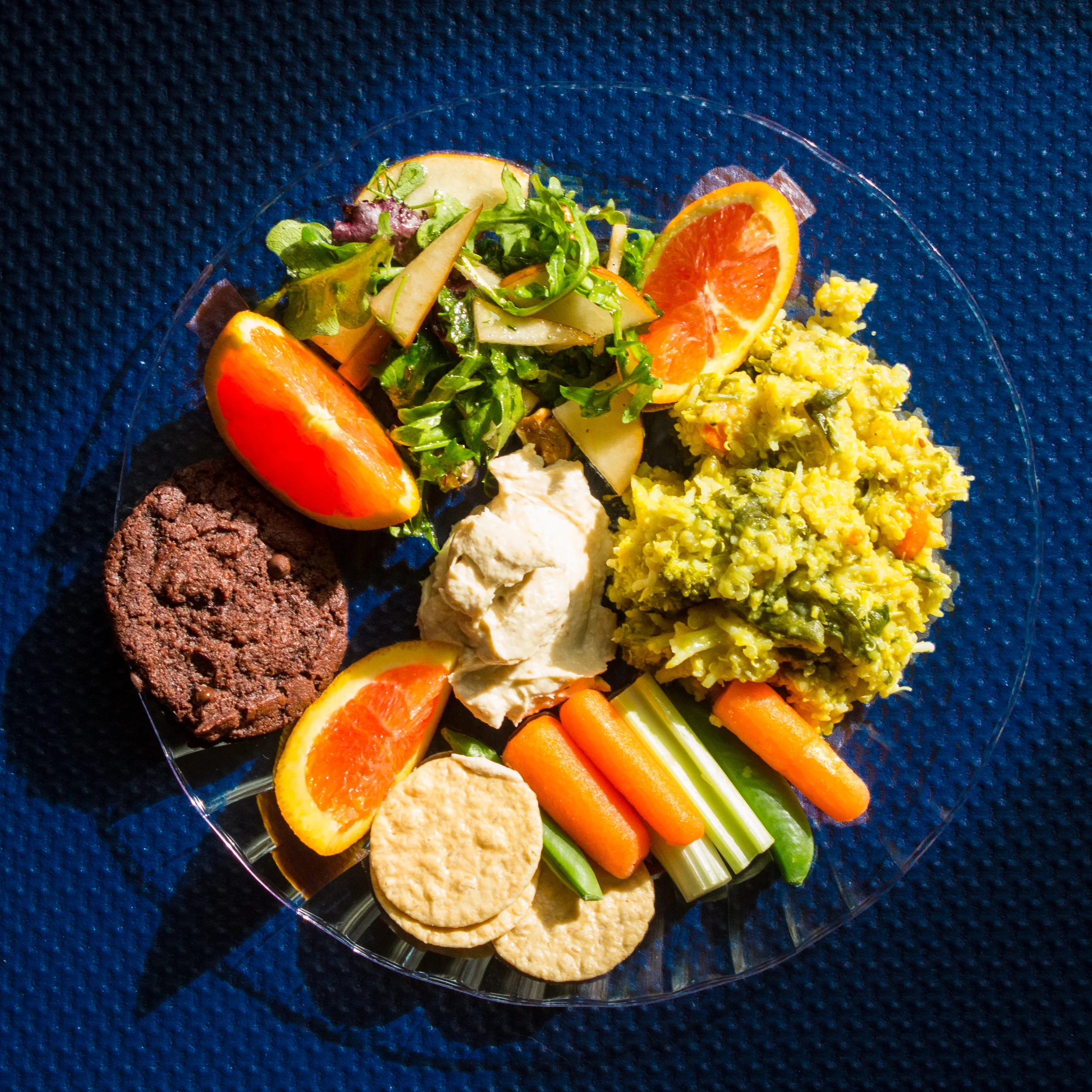Plant-based lunch to refuel after yoga. (Photos by Micki Keh)