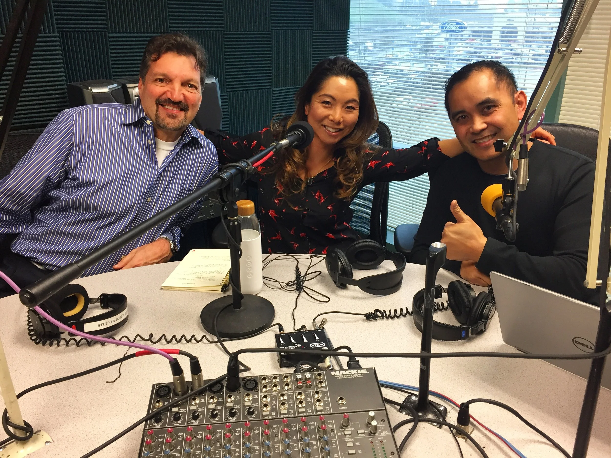 Enjoyed my time recording in the studio as a guest on the radio show "Aging By The Bay"