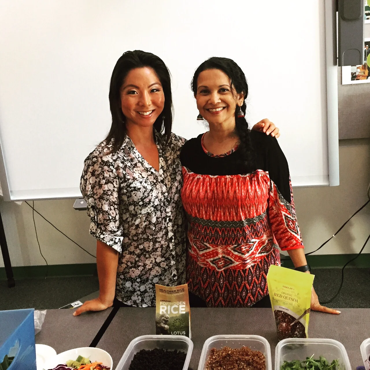 Presenting the benefits of a plant-based diet in combination with an on-site cooking demonstration and recipe testing!