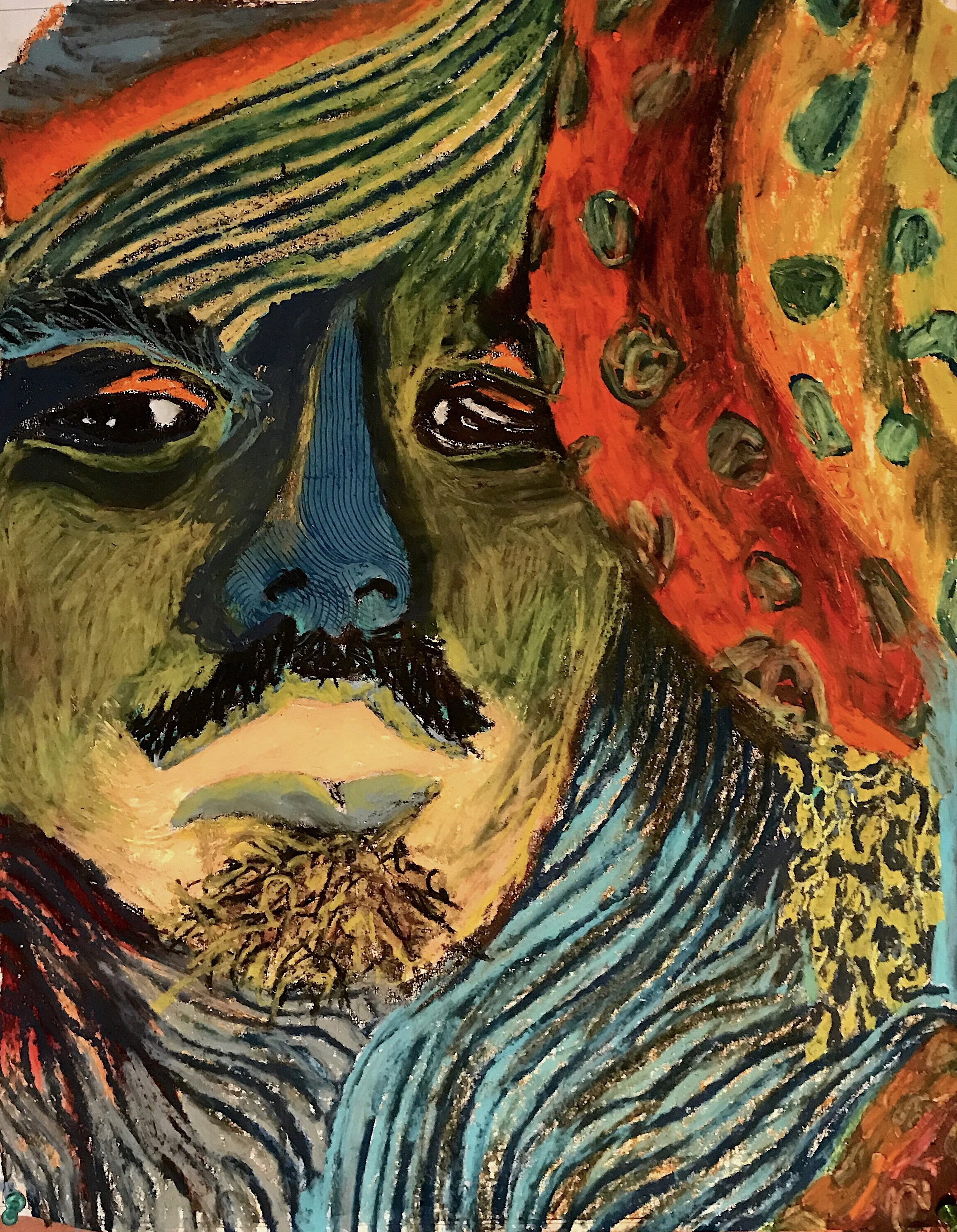 Safeguard (Blue-Nosed Portrait)