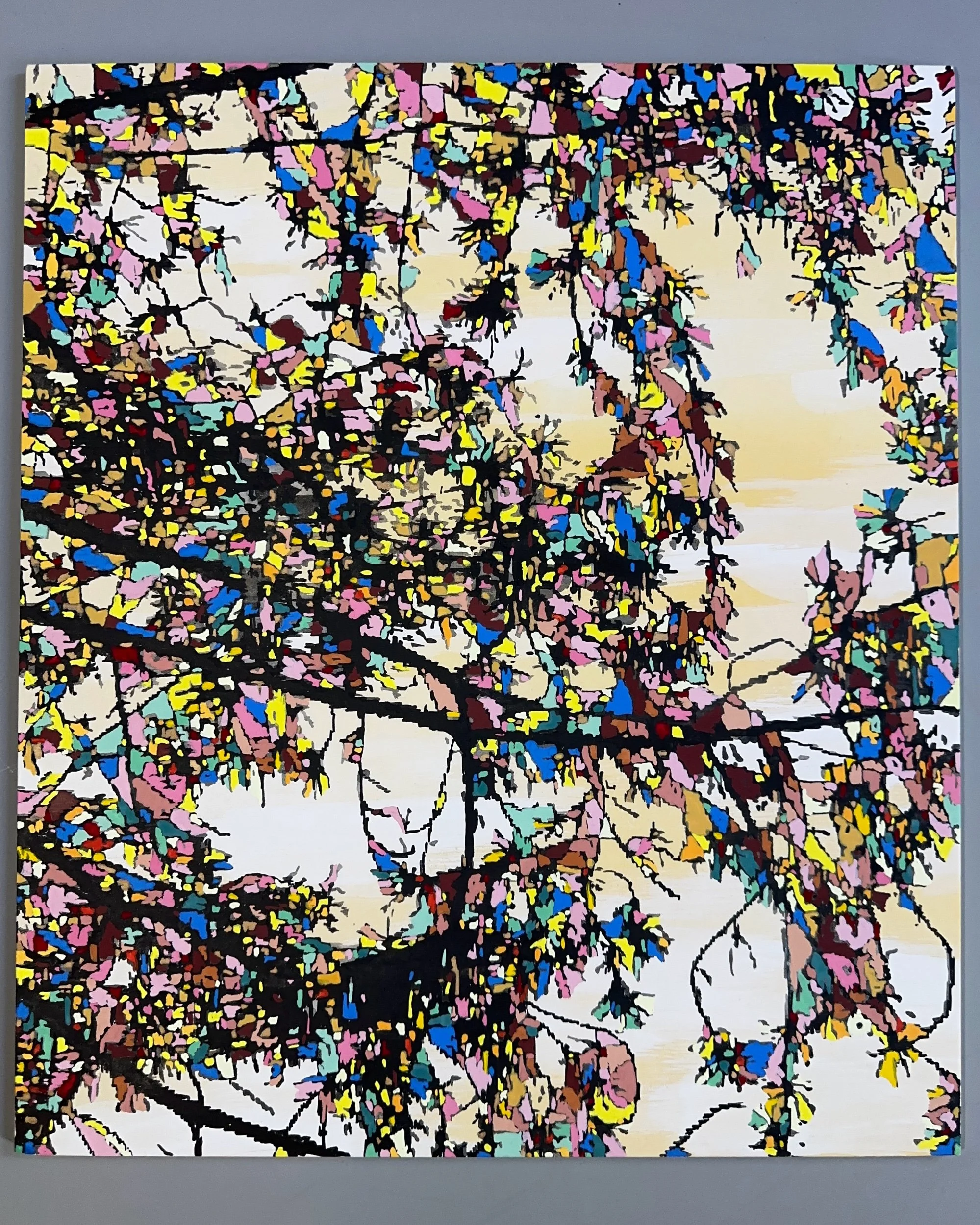 Branches,Path to the Sun, View from Central Park, 03.30.2024