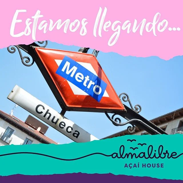 Próximamente podrás disfrutar de todo el #purplepower Almalibre en nuestro barrio favorito de Madrid 💜