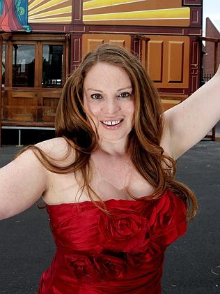 Singer Isabel Hertaeg performed in a quarry.