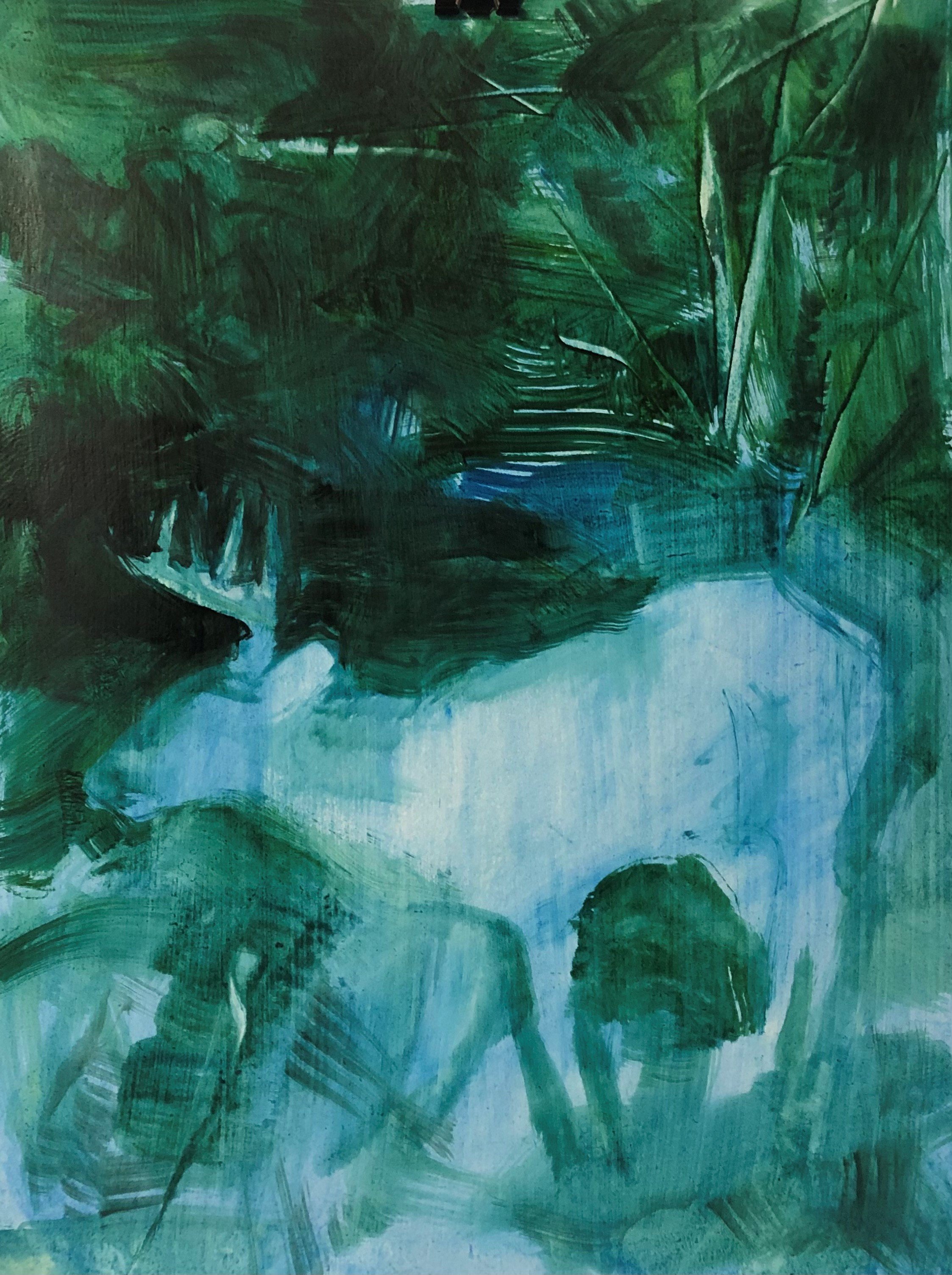 Deer at Night 
