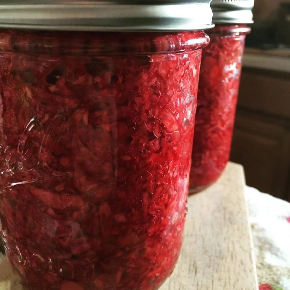 Kraut is super easy and a delicious way to preserve a giant cabbage.