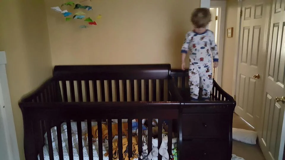 March 9 Β· If we were ever in the market for a another crib, this would not be our first choice
