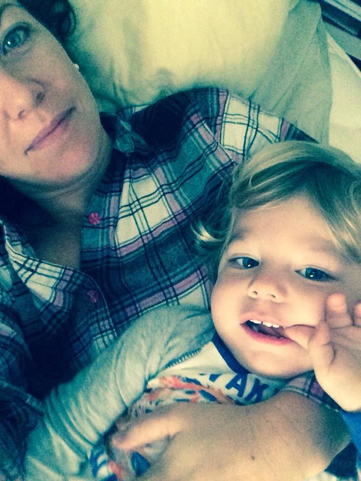October 12 Β· Opted for morning bedtime snuggles with this sweet angel on my day off.