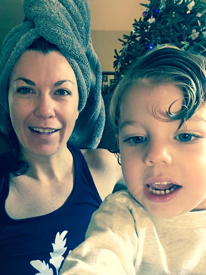 December 19. The small person in this house is like a waterfall of boogers π³ Thankful for a slow morning, followed by a long, hot shower. I also mixed up a little peppermint+eucalyptus oil into a balm with coconut oil for his chest. πΏ What do you do to rid the funk for your babes this time of year? π Β