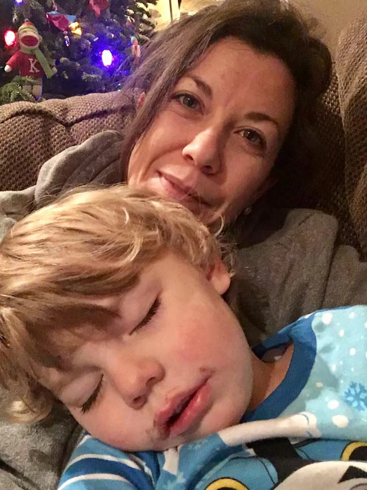 January 10. When your baby, who's not really a baby any more, falls asleep on your lap β€οΈ Perfect timing for this busy human to fall into dreamland, because I am about to hop on our new coach call. We host these monthly as part of our new coach training program. This is one of my favorite calls we do--sharing exactly what we do to help our new coaches to be successful!! π― And yes, our Christmas tree is still up π π Anyone else??