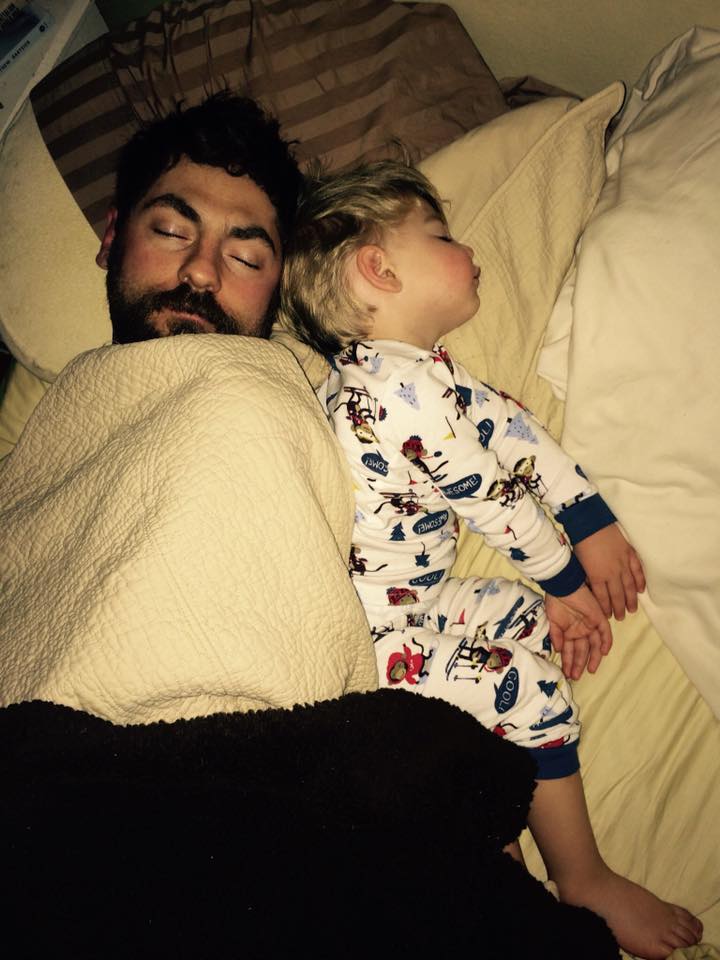 February 11. Advice I always give to expecting parents; never evaluate the state of your marriage between then hours of 12-6am. π For real though. We had a throwback to infant sleep patterns last night. Maybe he's under he weather, or growing. Maybe he's having bad dreams or waking up feeling scared? It's funny looking back and wondering how we ever survived these for months on end π³ These moments though π