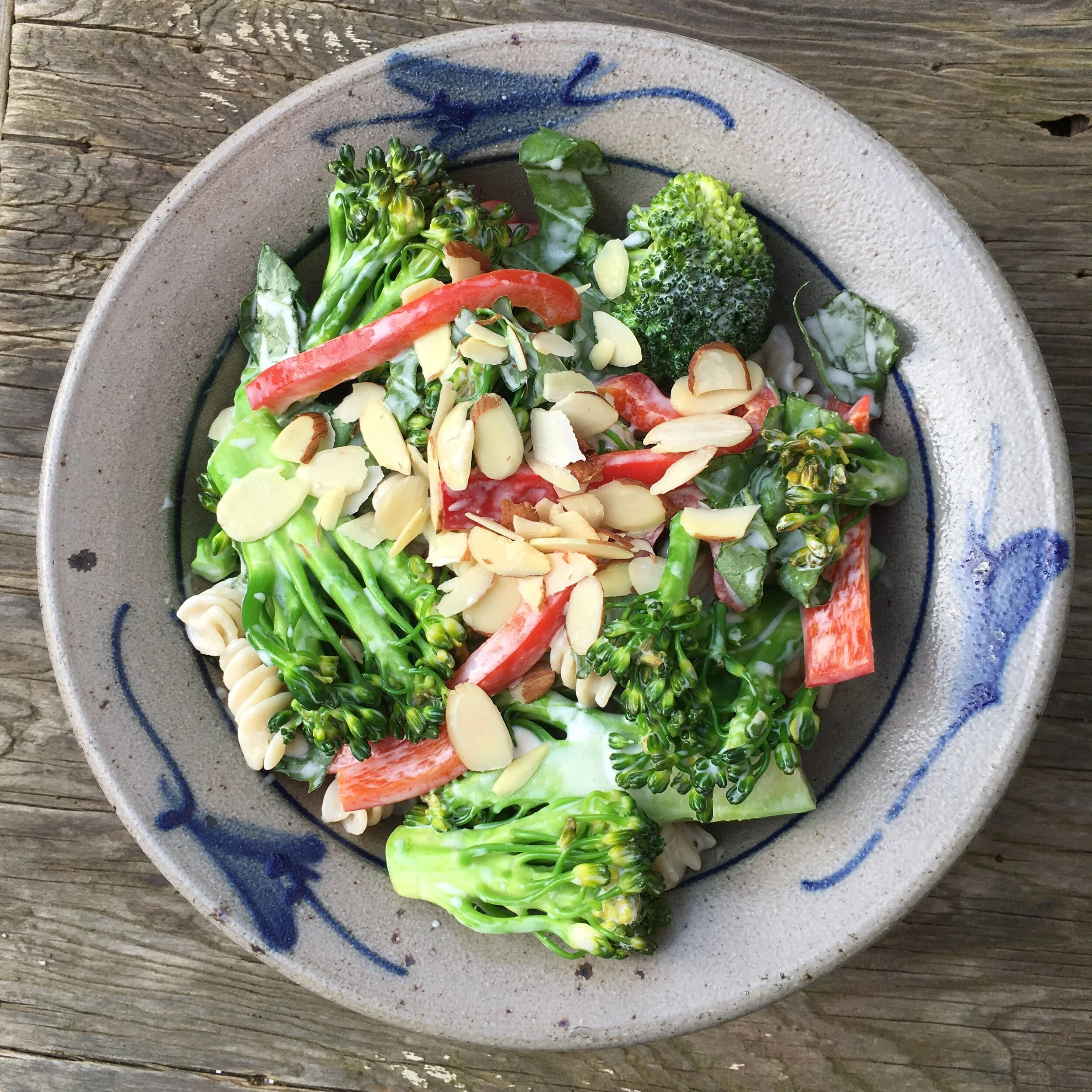 Broccoli & Sweet Pepper Pasta — Sarah Kaminski