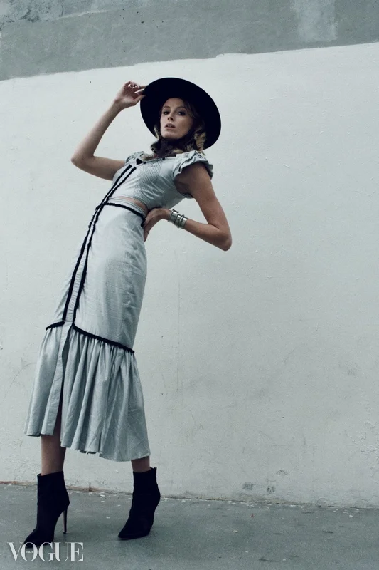 Vogue Italia Spring 2019. Photo by Letticia Bissondut. Styled by Gabriela Tena.