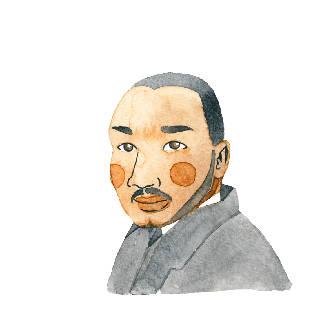 D.r Martin Luther King Jr. for his namesake day 2017