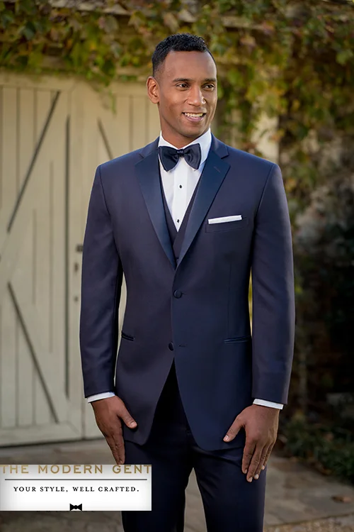dark navy tux