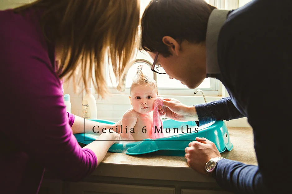 The Bell Family // Cecilia 6 Months // Grand Rapids Family Photographer